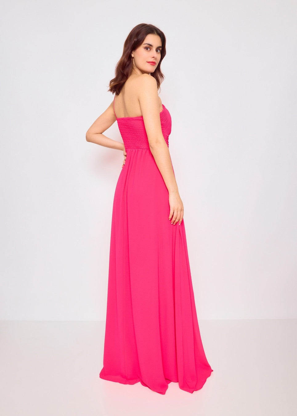 Vestido Mónica Rosa Fúscia