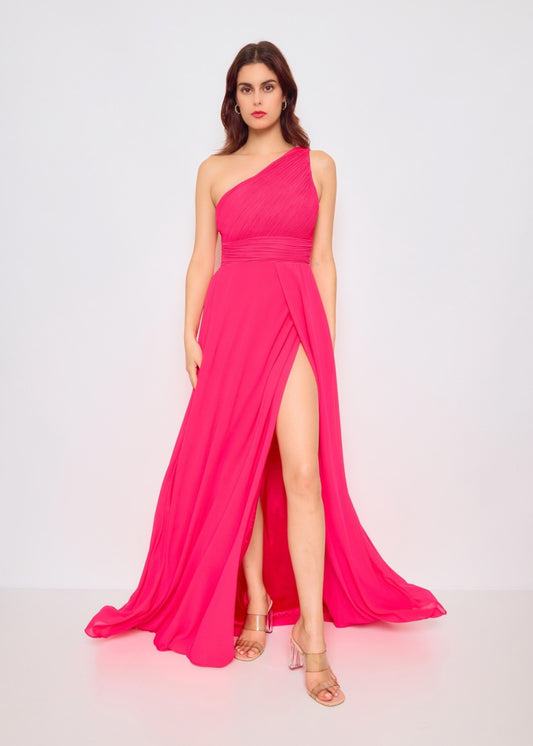 Vestido Mónica Rosa Fúscia