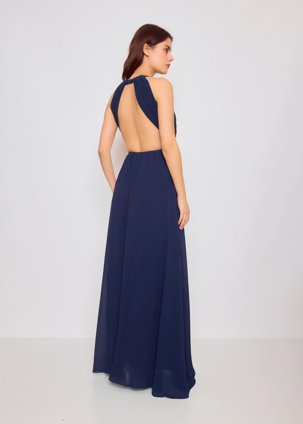 Vestido Nadine Azul Escuro