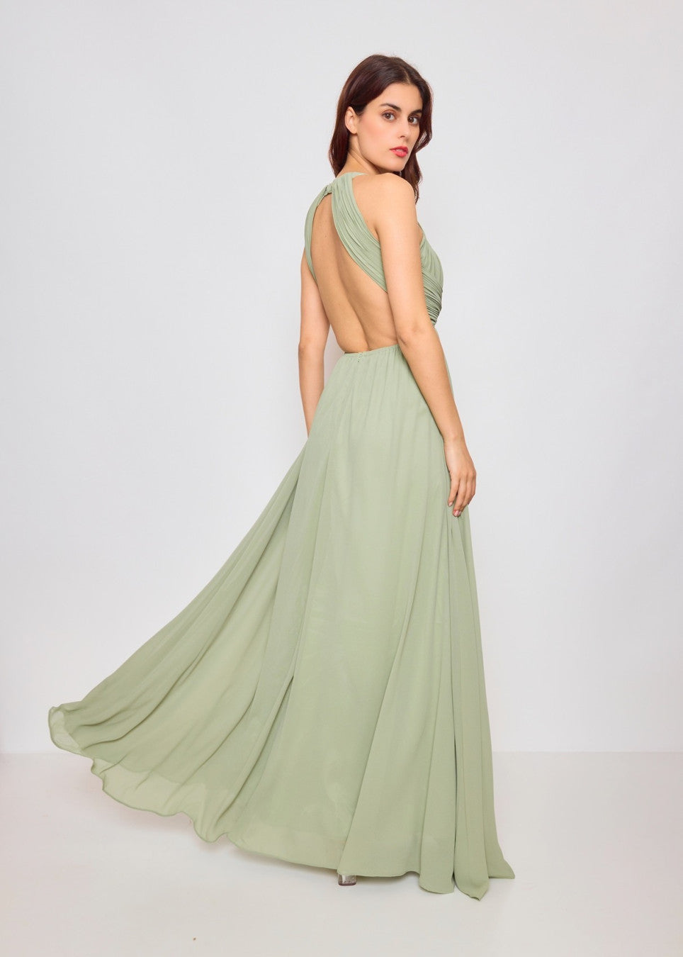Vestido Nadine Verde Oliva